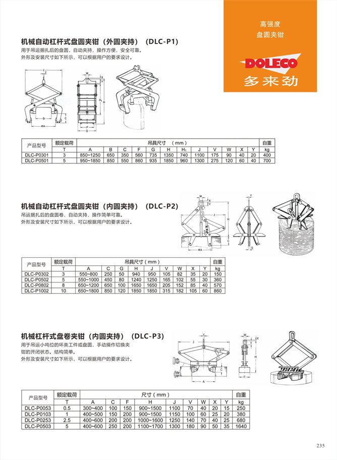 立卷夹具、盘圆夹具